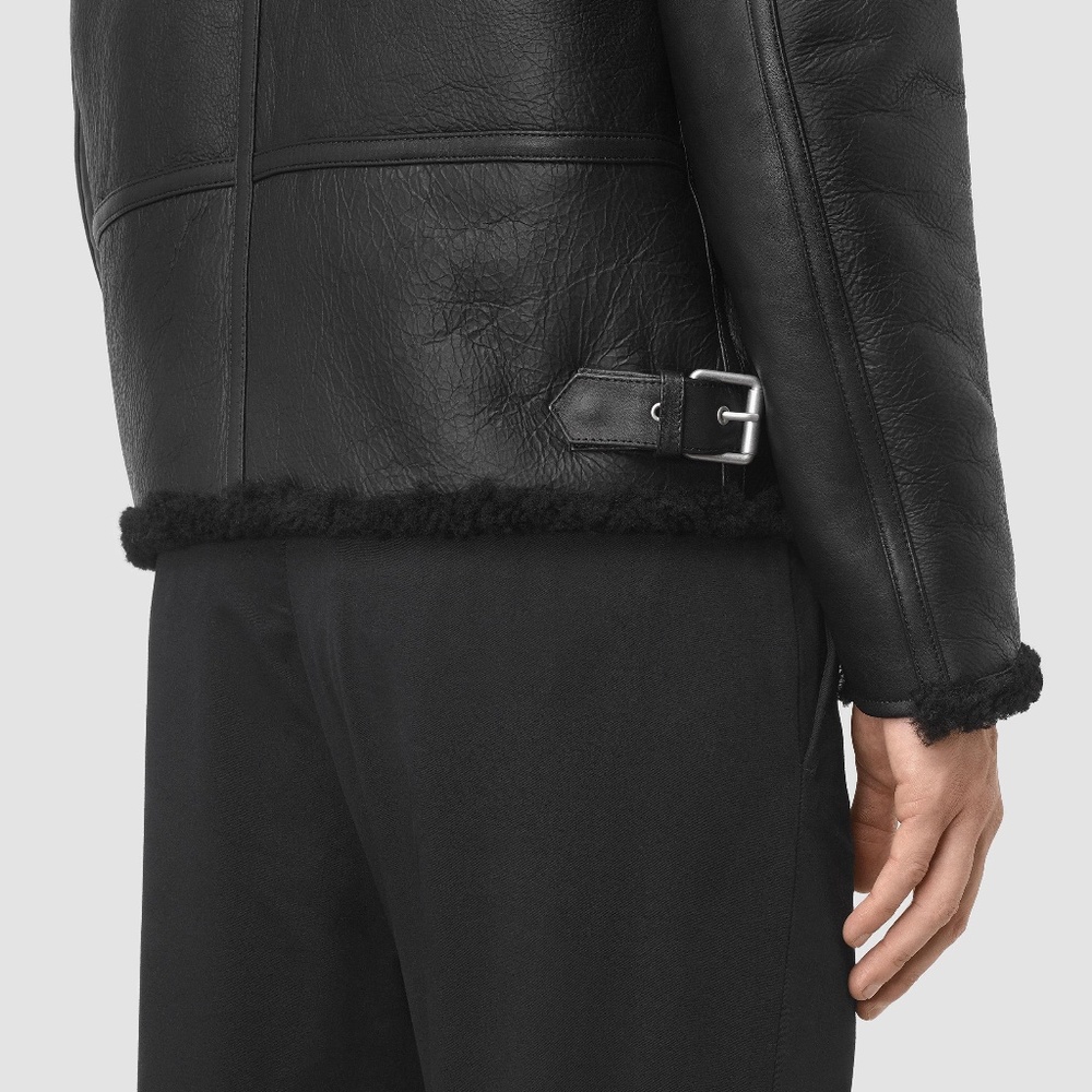 All Saints Leather Jacket - Picture 5 of 6